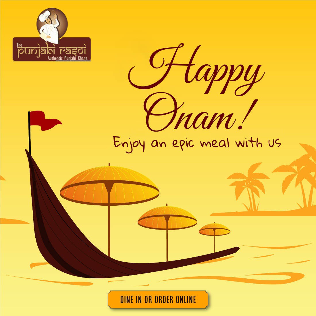 Social Media Greetings for Onam Festival Image 3